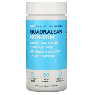 RSP Nutrition, QuadraLean Non-Stim, Fat Burner, 150 Capsules