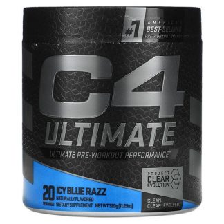 Cellucor, C4 Ultimate Pre-Workout Performance, Icy Blue Razz, 11.29 oz (320 g)