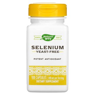 Nature's Way, Selenium, 200 mcg, 100 Capsules