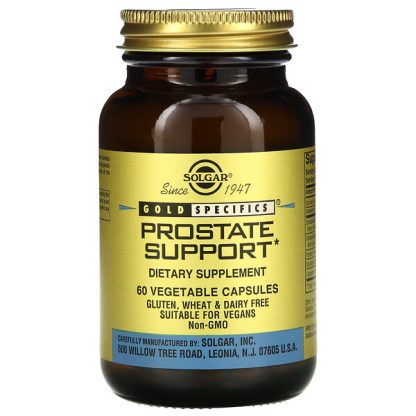 Solgar, Gold Specifics, Prostate Support, 60 Vegetable Capsules