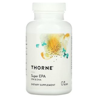 Thorne Research, Super EPA, EPA & DHA, 90 Gelcaps