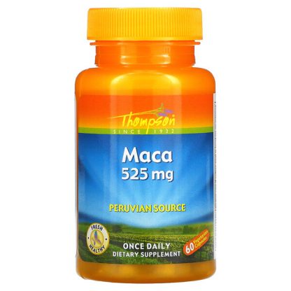 Thompson, Maca, 525 mg, 60 Vegetarian Capsules