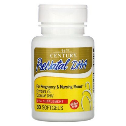 21st Century, PreNatal DHA, 30 Softgels