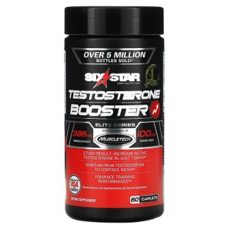 Six Star, Elite Series, Testosterone Booster, 60 Caplets