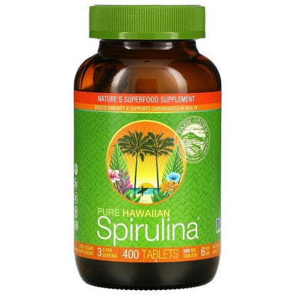 Nutrex Hawaii, Pure Hawaiian Spirulina, 400 Tablets