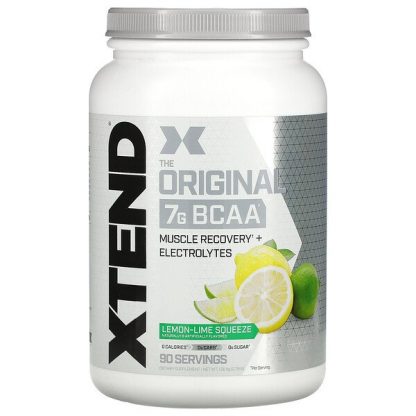 Xtend, The Original 7G BCAA, Lemon-Lime Squeeze, 2.78 lb (1.26 kg)