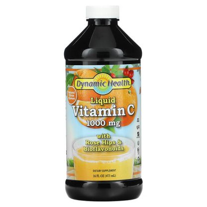 Dynamic Health Laboratories, Liquid Vitamin C, Natural Citrus , 1,000 mg, 16 fl oz (473 ml)