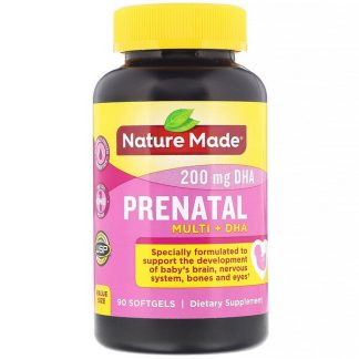 Nature Made, Prenatal Multi + DHA, 90 Softgels