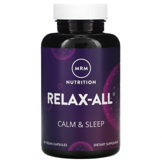 MRM, Relax-All, Calm & Sleep, 60 Vegan Capsules