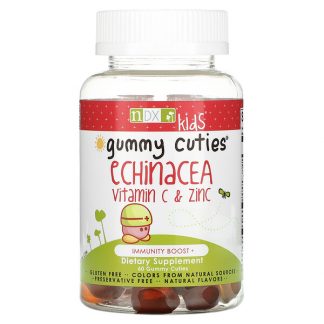 Natural Dynamix (NDX), Gummy Cuties, Kids Echinacea, Vitamin C & Zinc, 60 Gummy Cuties