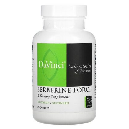 DaVinci Laboratories of Vermont, Berberine Force, 60 Capsules