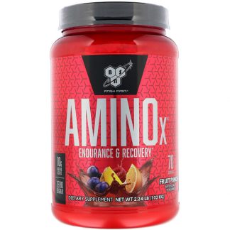 BSN, AminoX, Endurance & Recovery, Fruit Punch, 2.24 lb (1.02 kg)