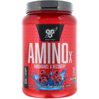 BSN, AminoX, Endurance & Recovery, Blue Raz, 2.24 lb (1.01 kg)