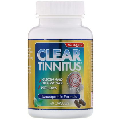 Clear Products, Clear Tinnitus, 60 Capsules