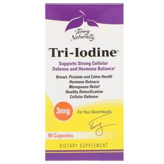 Terry Naturally, Tri-Iodine, 3 mg, 90 Capsules