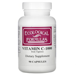 Ecological Formulas, Vitamin C-1000, 90 Capsules