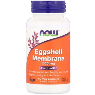 NOW Foods, Eggshell Membrane, 500 mg, 60 Veg Capsules