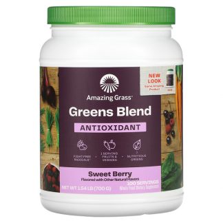 Amazing Grass, Green Superfood, Antioxidant, Sweet Berry, 24.7 oz (700 g)