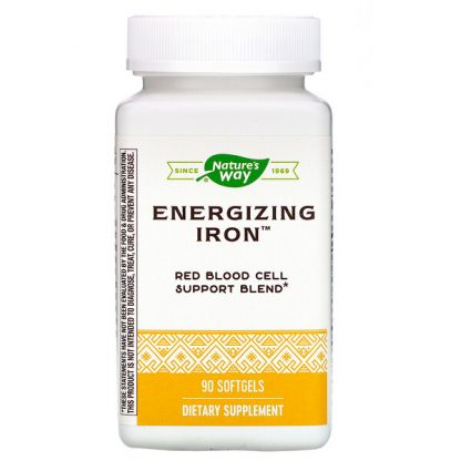 Nature's Way, Energizing Iron, 90 Softgels