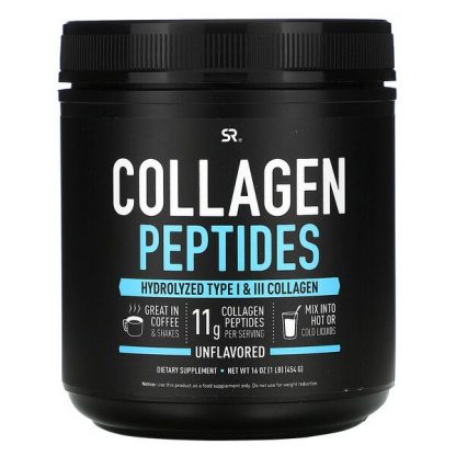 Sports Research, Collagen Peptides, Unflavored, 16 oz (454 g)