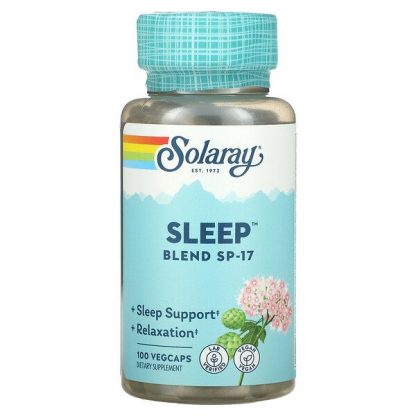 Solaray, Sleep Blend SP-17, 100 VegCaps