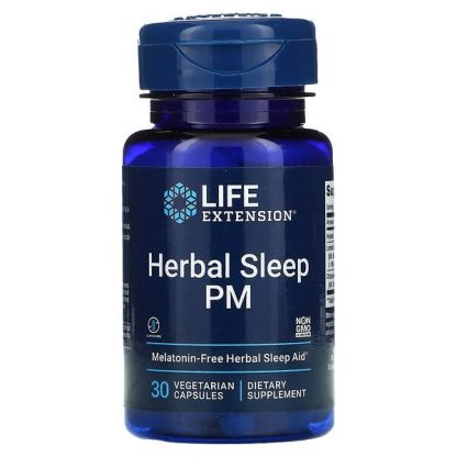 Life Extension, Herbal Sleep PM, 30 Vegetarian Capsules