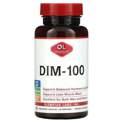 Olympian Labs, DIM-100, 60 Vegetarian Capsules