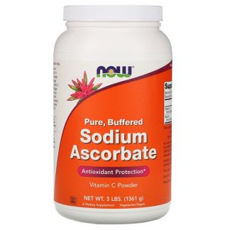 NOW Foods, Sodium Ascorbate Powder, 3 lbs (1361 g)