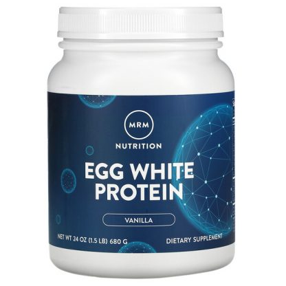 MRM, Egg White Protein, Vanilla, 1.5 lbs (680 g)