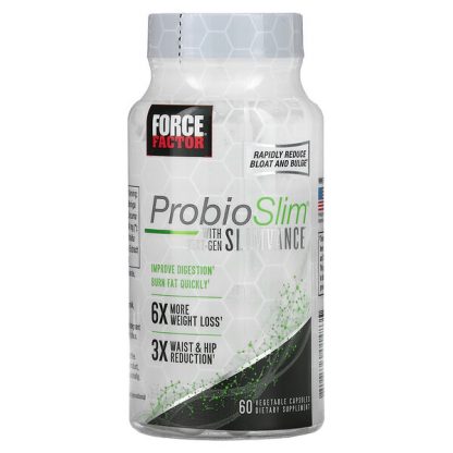 Force Factor, ProbioSlim with Next-Gen Slimvance, 60 Vegetable Capsules