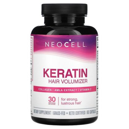 Neocell, Keratin Hair Volumizer, 60 Capsules