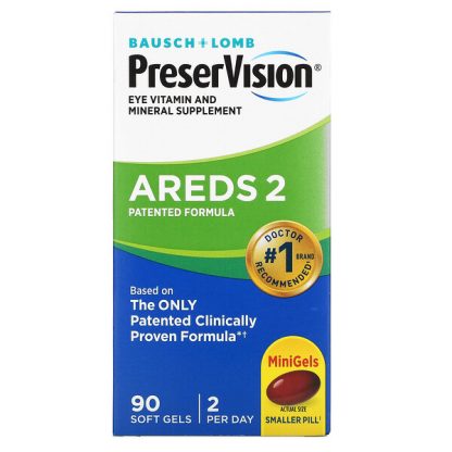 PreserVision, AREDS 2 Formula, 90 Soft Gels