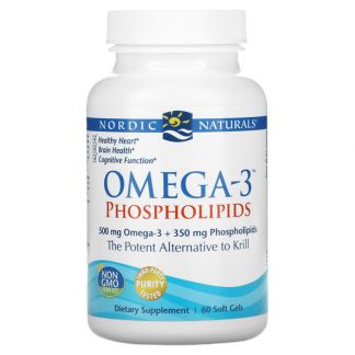 Nordic Naturals, Omega-3 Phospholipids, 60 Soft Gels