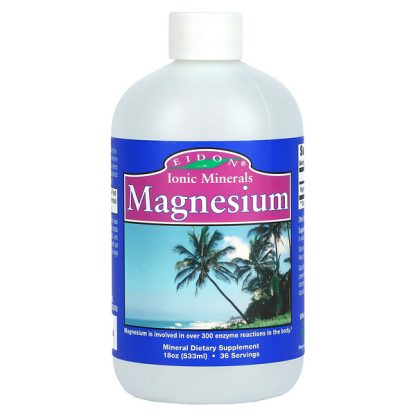 Eidon Mineral Supplements, Magnesium, 18 oz (533 ml)