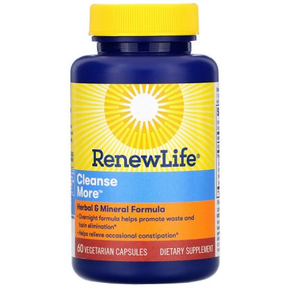 Renew Life, Cleanse More, 60 Vegetarian Capsules