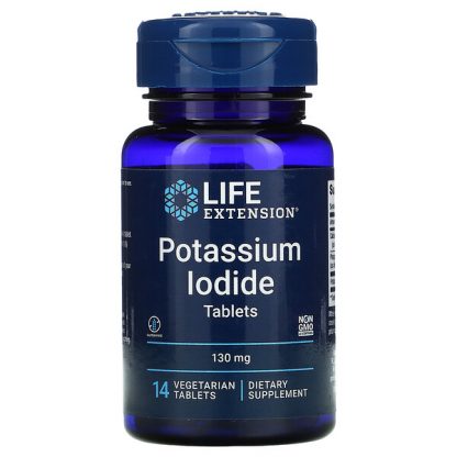 Life Extension, Potassium Iodide Tablets, 130 mg, 14 Tablets