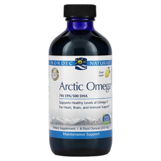 Nordic Naturals, Arctic Omega, Lemon, 8 fl oz (237 ml)