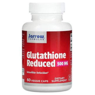 Jarrow Formulas, Glutathione Reduced, 500 mg, 60 Veggie Caps