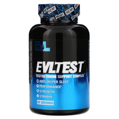 EVLution Nutrition, EVLTest, Testosterone Support Complex, 120 Tablets