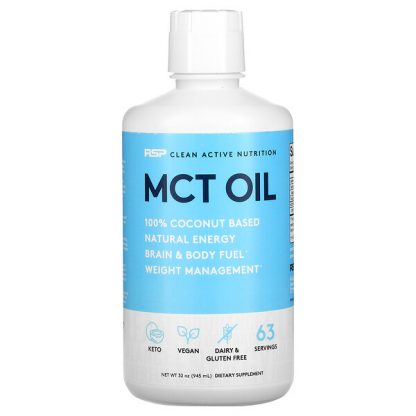 RSP Nutrition, Clean Active Nutrition, MCT Oil, 32 oz (945 ml)