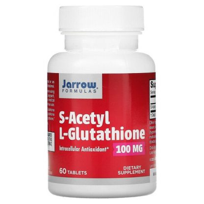 Jarrow Formulas, S-Acetyl L-Glutathione, 100 mg, 60 Tablets