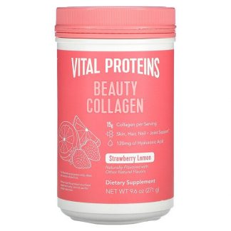 Vital Proteins, Beauty Collagen, Strawberry Lemon, 9.6 oz (271 g)