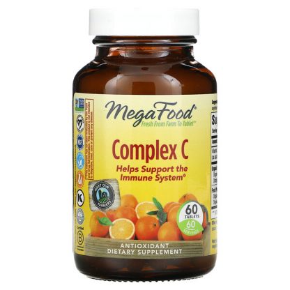 MegaFood, Complex C, 60 Tablets