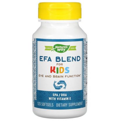 Nature's Way, EFA Blend for Children, 120 Softgels