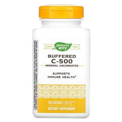 Nature's Way, Buffered C-500, 500 mg, 250 Capsules