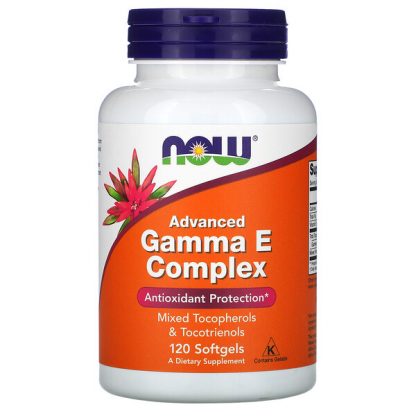 NOW Foods, Gamma E Complex, Advanced, 120 Softgels