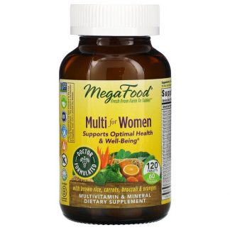 MegaFood, Multi for Women, 120 Tablets