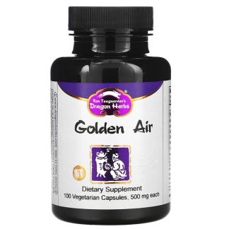 Dragon Herbs, Golden Air, 500 mg, 100 Vegetarian Capsules