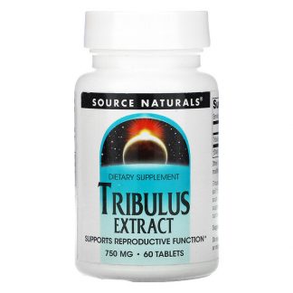 Source Naturals, Tribulus, 750 mg, 60 Tablets