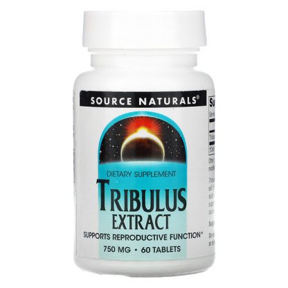 Source Naturals, Tribulus, 750 mg, 60 Tablets